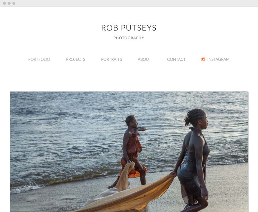 Rob Putseys - WordPress site by Compander
